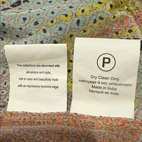 Multicolor Patterned Women's Dress - Picture 7 of 7